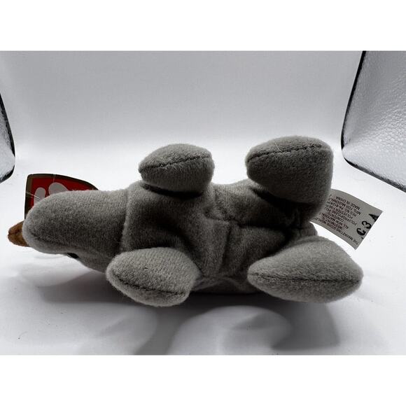 TY Beanie Baby Babies Plush Stuffed Animal Spike Rhinoceros Rhino 1999 - Picture 8 of 8